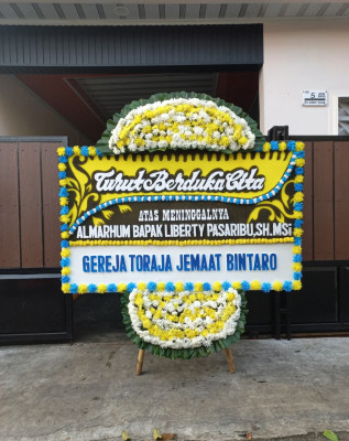 Papan Bunga Duka di Ragunan