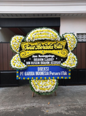 Papan Bunga Duka di Ragunan
