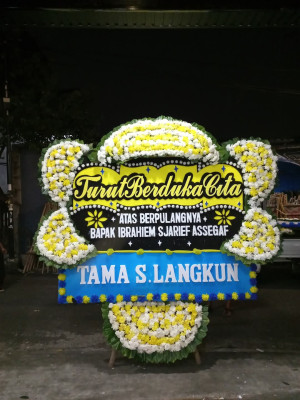 Papan Bunga Duka di Ragunan